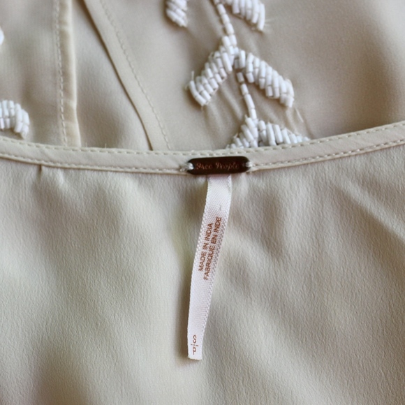 Free People Bead Embellished Cape Dress - Picture 14 of 15